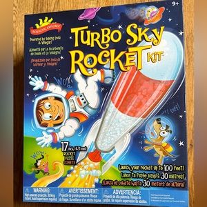 Turbo Sky Rocket kit - powered by baking soda.